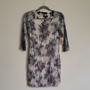Brand New Lace Dress, 3/4 Sleeves, S/M